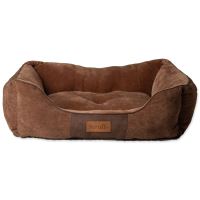 Pelíšek SCRUFFS Chester Box Bed čokoládový (216867944)