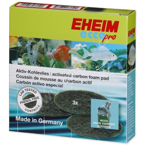 Náplň EHEIM molitan uhlíkový jemný Ecco Pro 130/200/300
