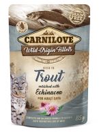 Carnilove Cat Pouch Rich in Trout Enriched with Echinacea 85g