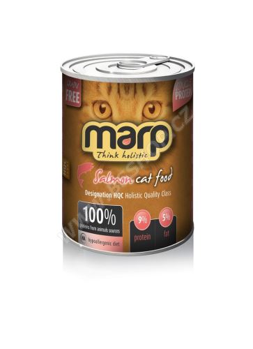 Marp Salmon konzerva pro kočky s lososem 370g
