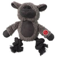 Hračka Dog Fantasy Snuggle mix zvířat s uzly a pískátkem 21cm Hračka Dog Fantasy Snuggle mix zvířat s uzly a pískátkem 21cm