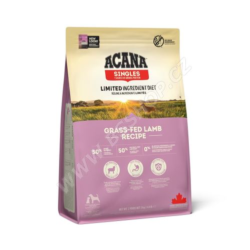 Acana  Dog Grass-Fed Lamb Singles 2kg (216868700)