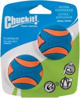 Míček Ultra Squeaker Ball Small 5cm - 2 na kartě Míček Ultra Squeaker Ball Small 5cm - 2 na kartě
