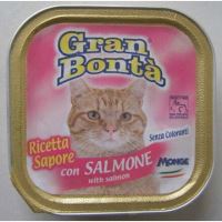 GRAN BONTA paštika s lososem pro kočky 100g